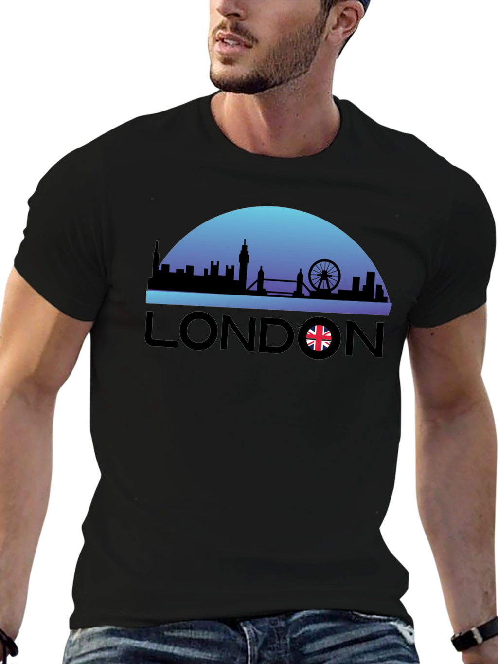 London Skyline Graphic Tee