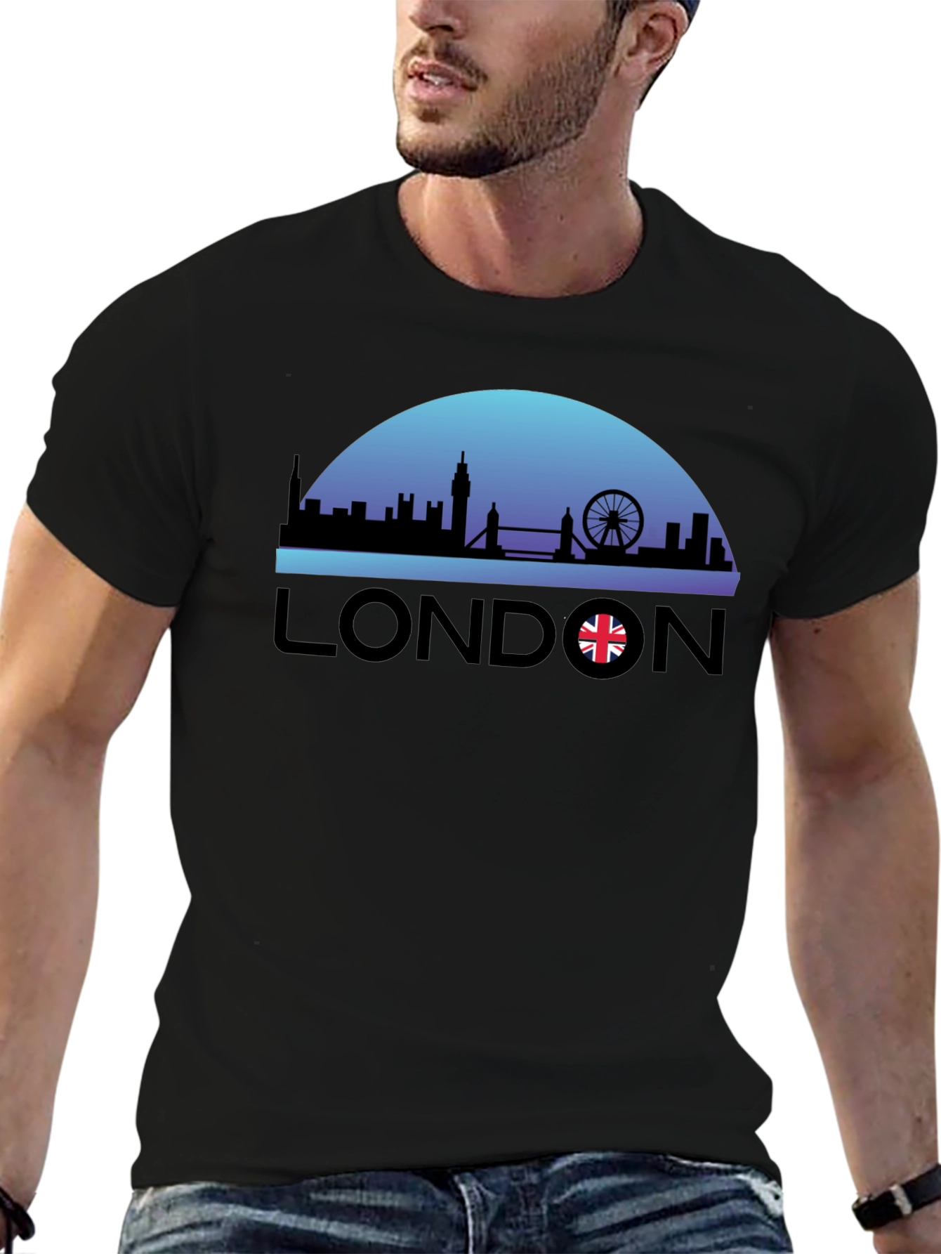 London Skyline Graphic Tee