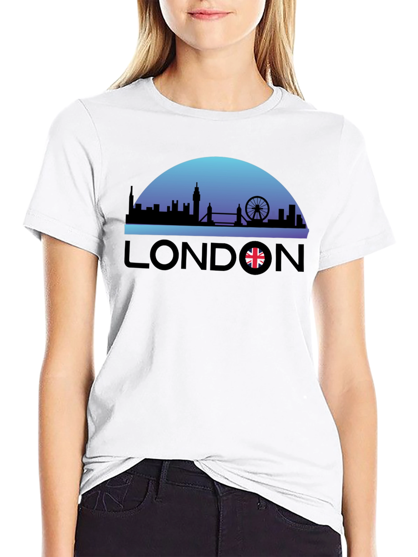 London Skyline Graphic Tee