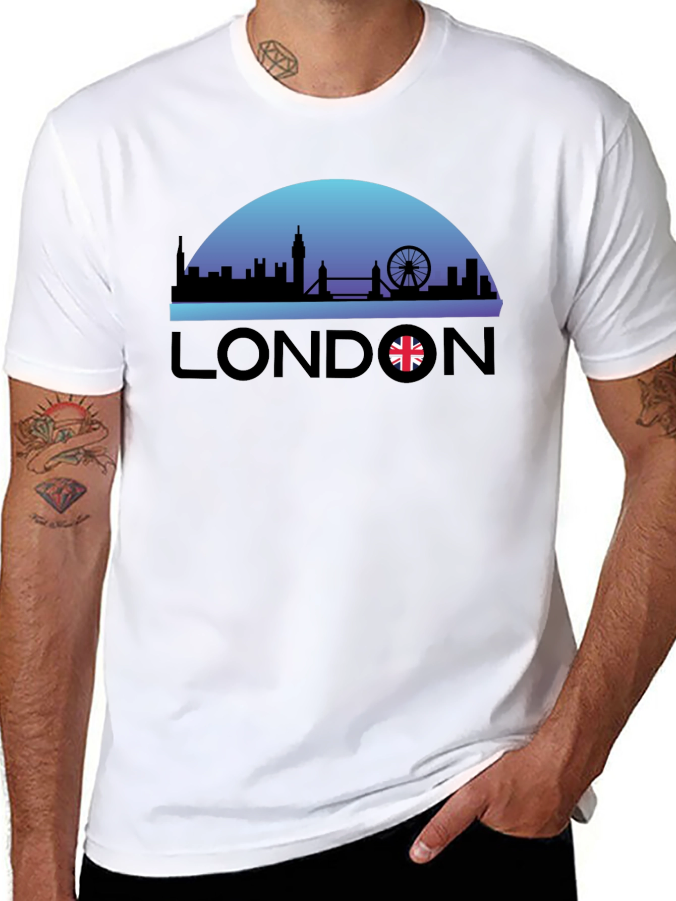 London Skyline Graphic Tee