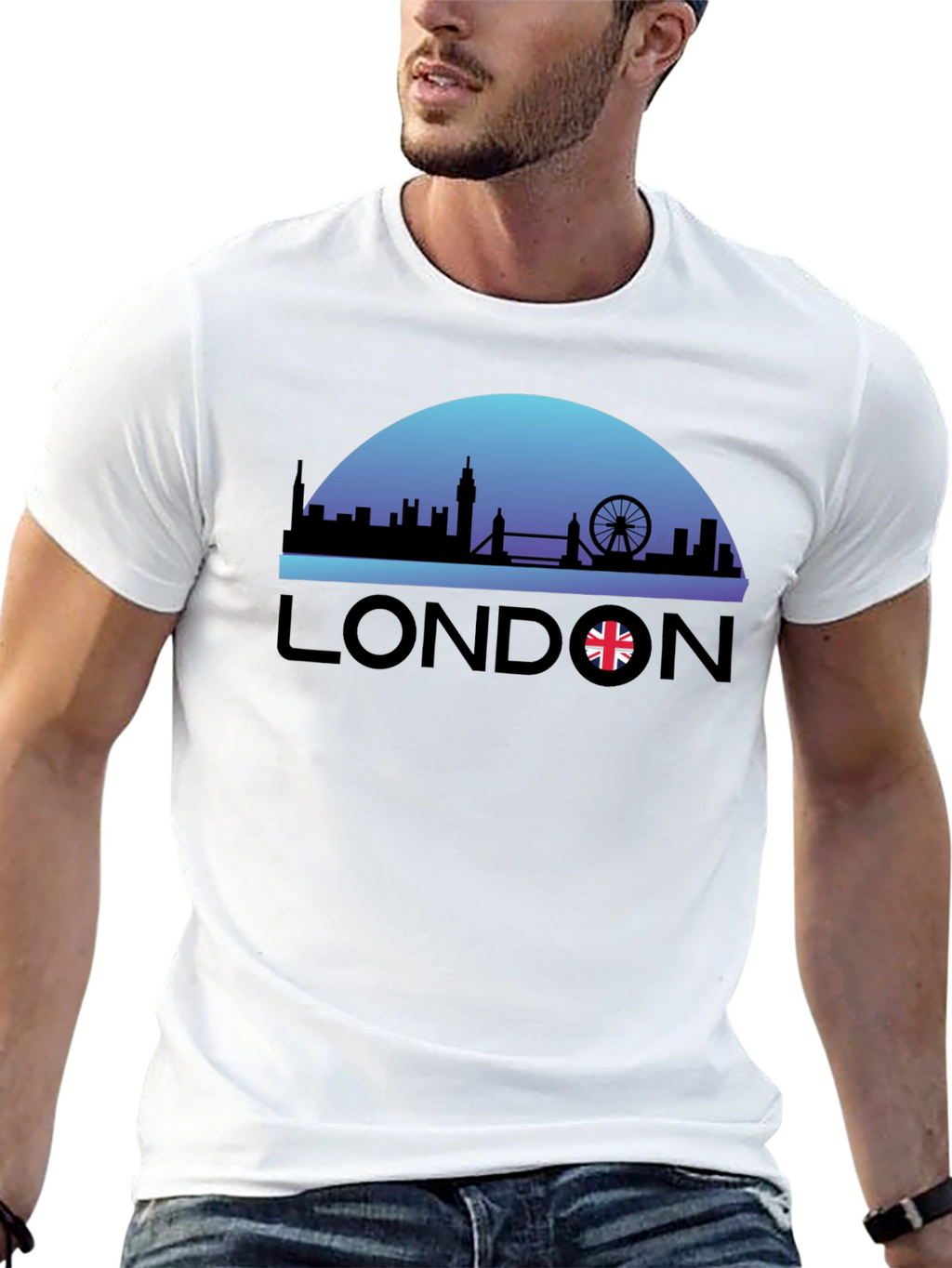 London Skyline Graphic Tee