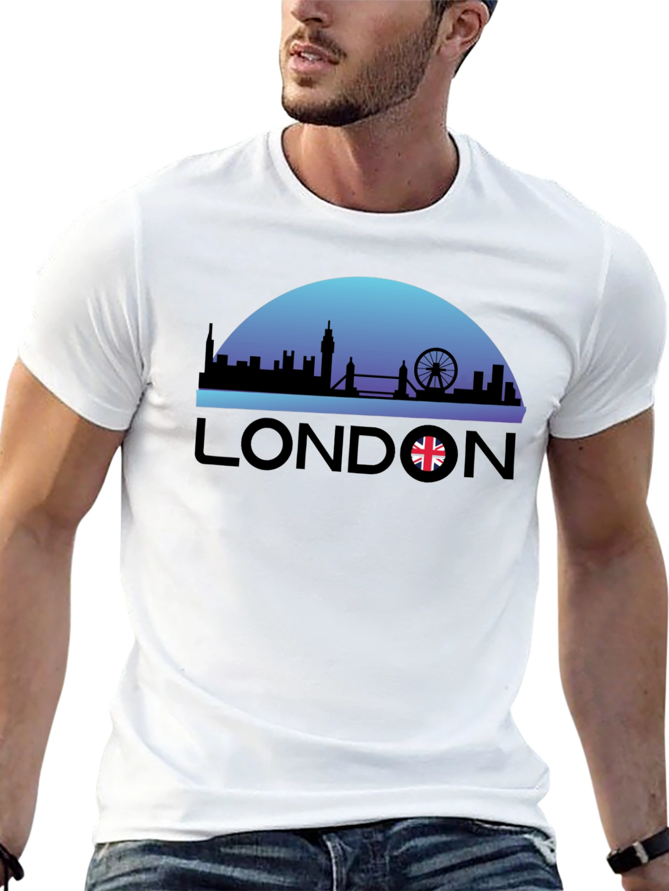 London Skyline Graphic Tee