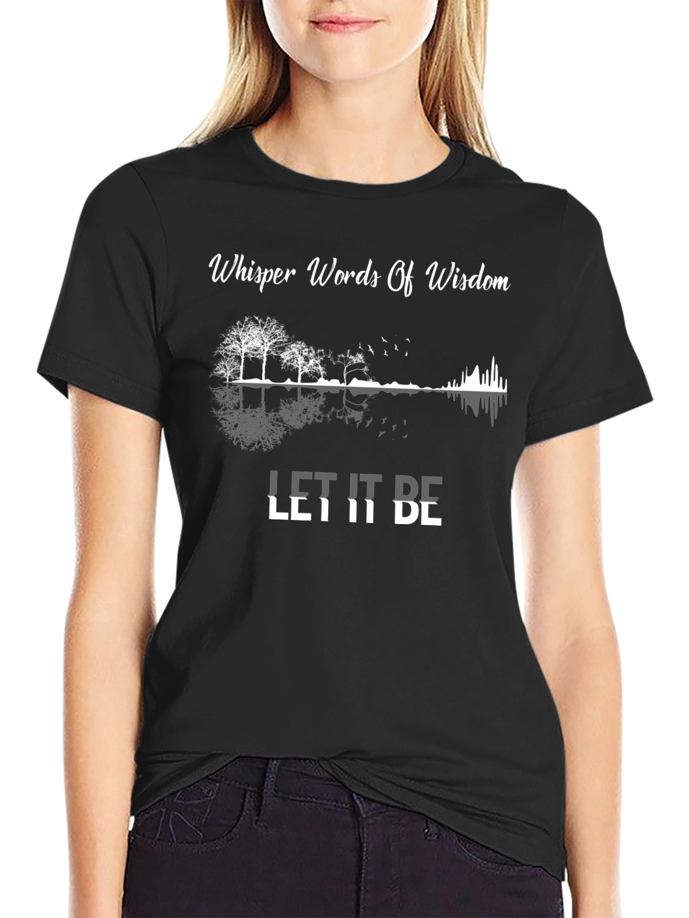 Whisper Words of Wisdom Graphic T-Shirt