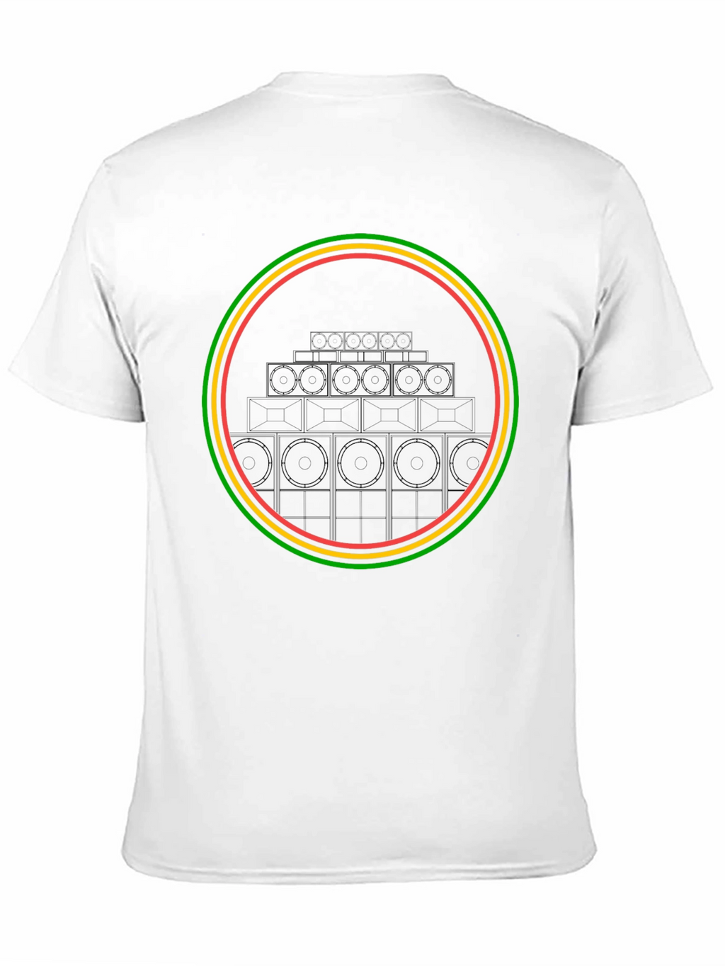 Rasta Sound System T-Shirt - Reggae Vibes