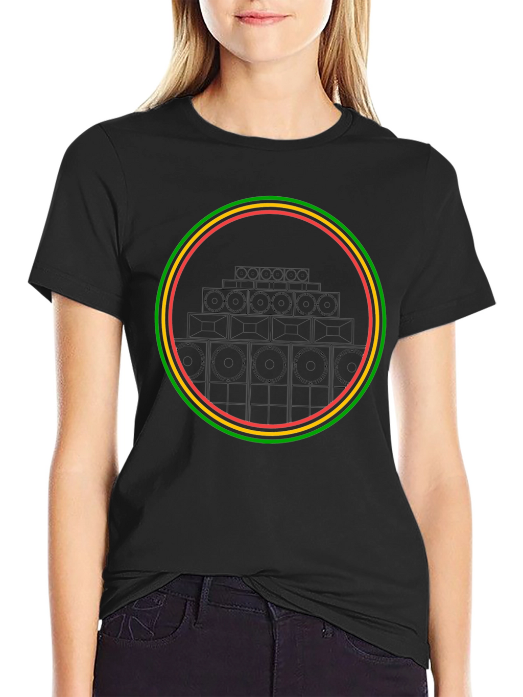 Rasta Sound System T-Shirt - Reggae Vibes