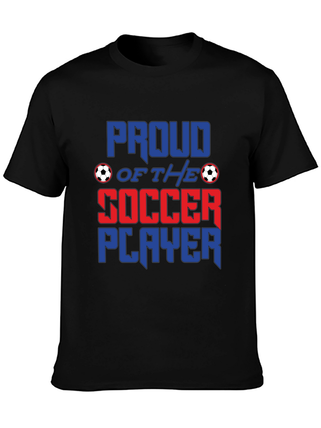 Proud Soccer Player T-Shirt - Stylish & Comfortable