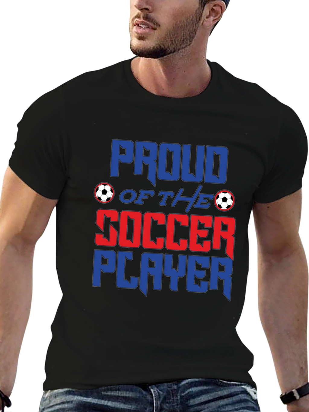 Proud Soccer Player T-Shirt - Stylish & Comfortable