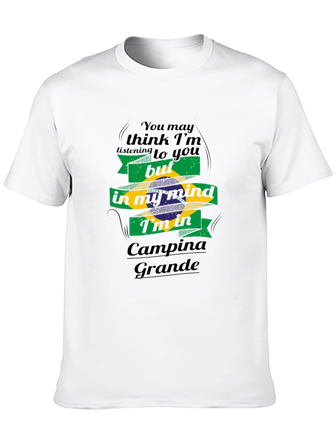 Campina Grande Brazil Flag T-Shirt