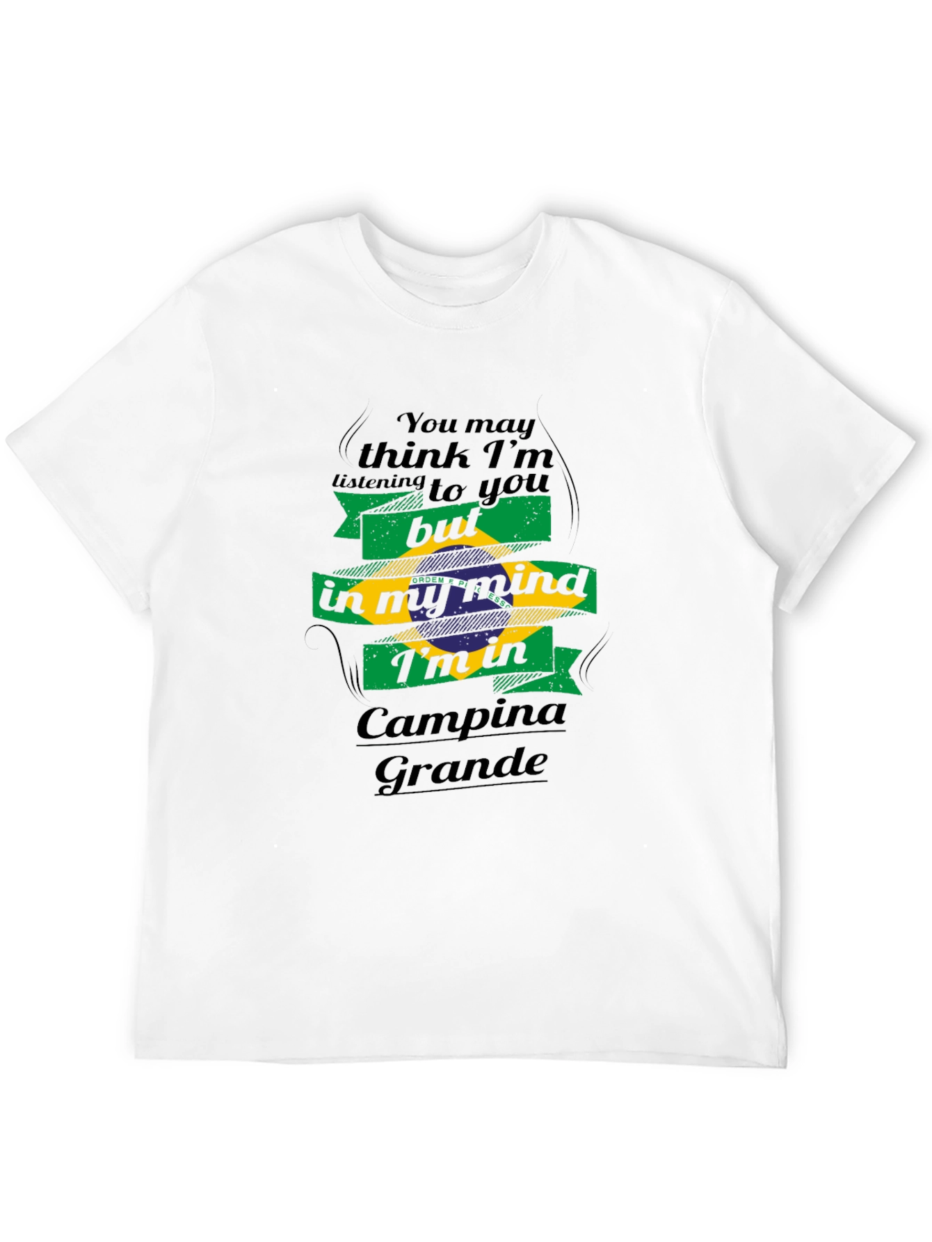 Campina Grande Brazil Flag T-Shirt