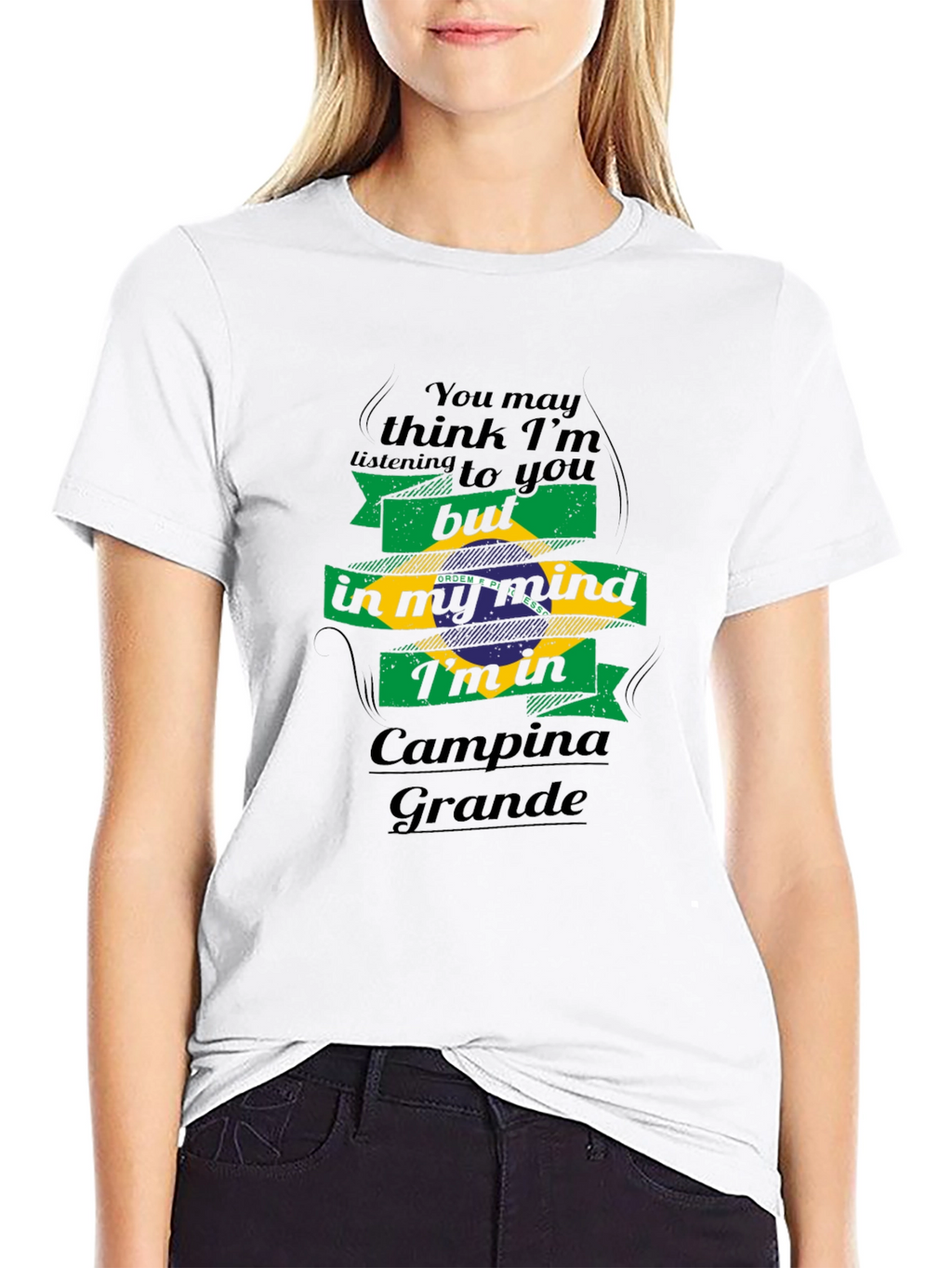 Campina Grande Brazil Flag T-Shirt