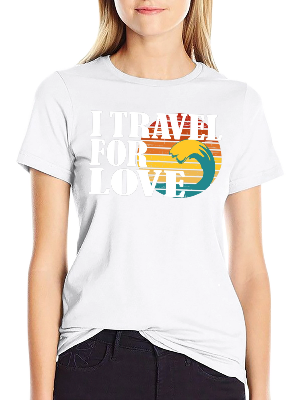 I Travel For Love Graphic T-Shirt