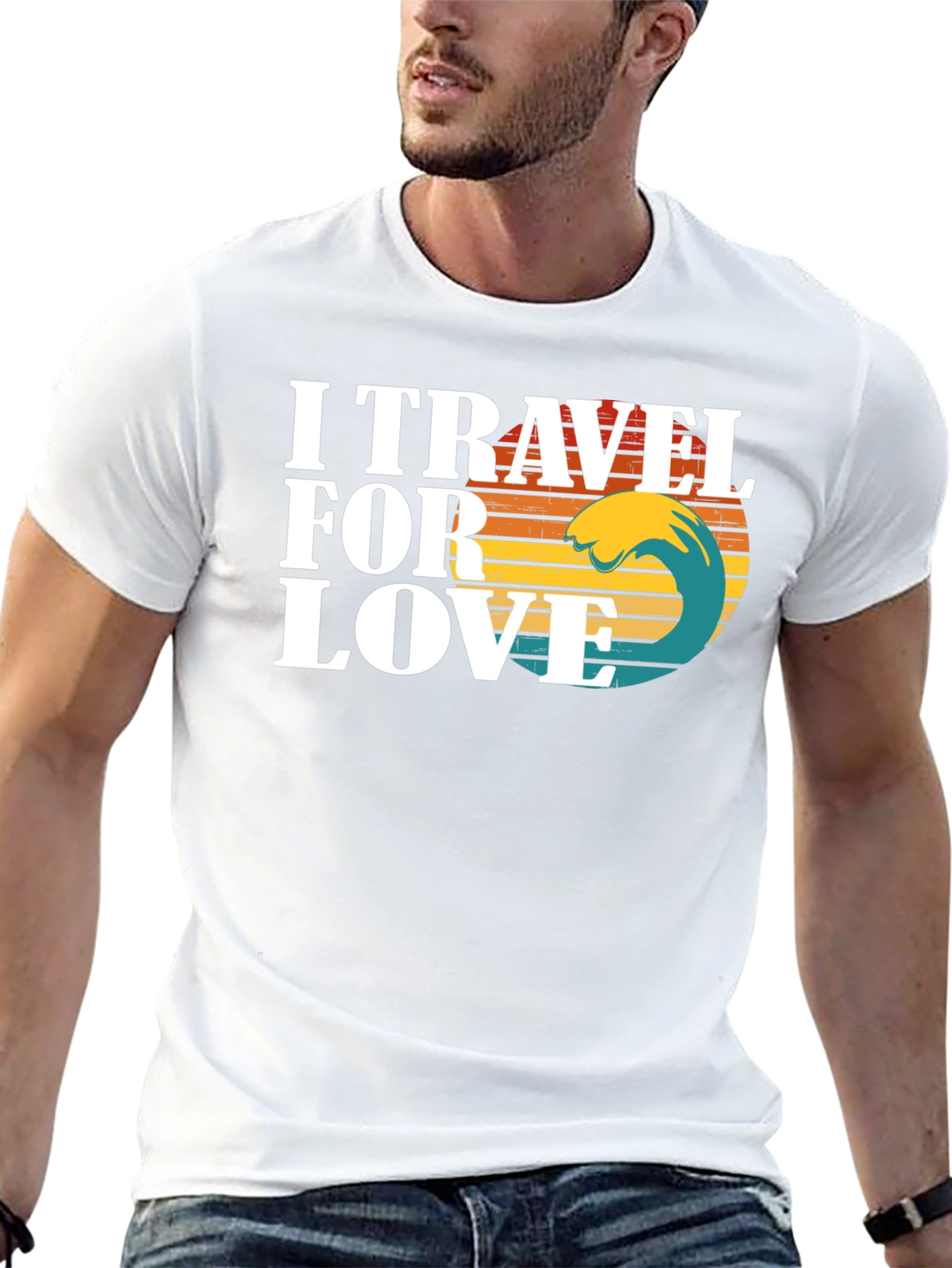 I Travel For Love Graphic T-Shirt