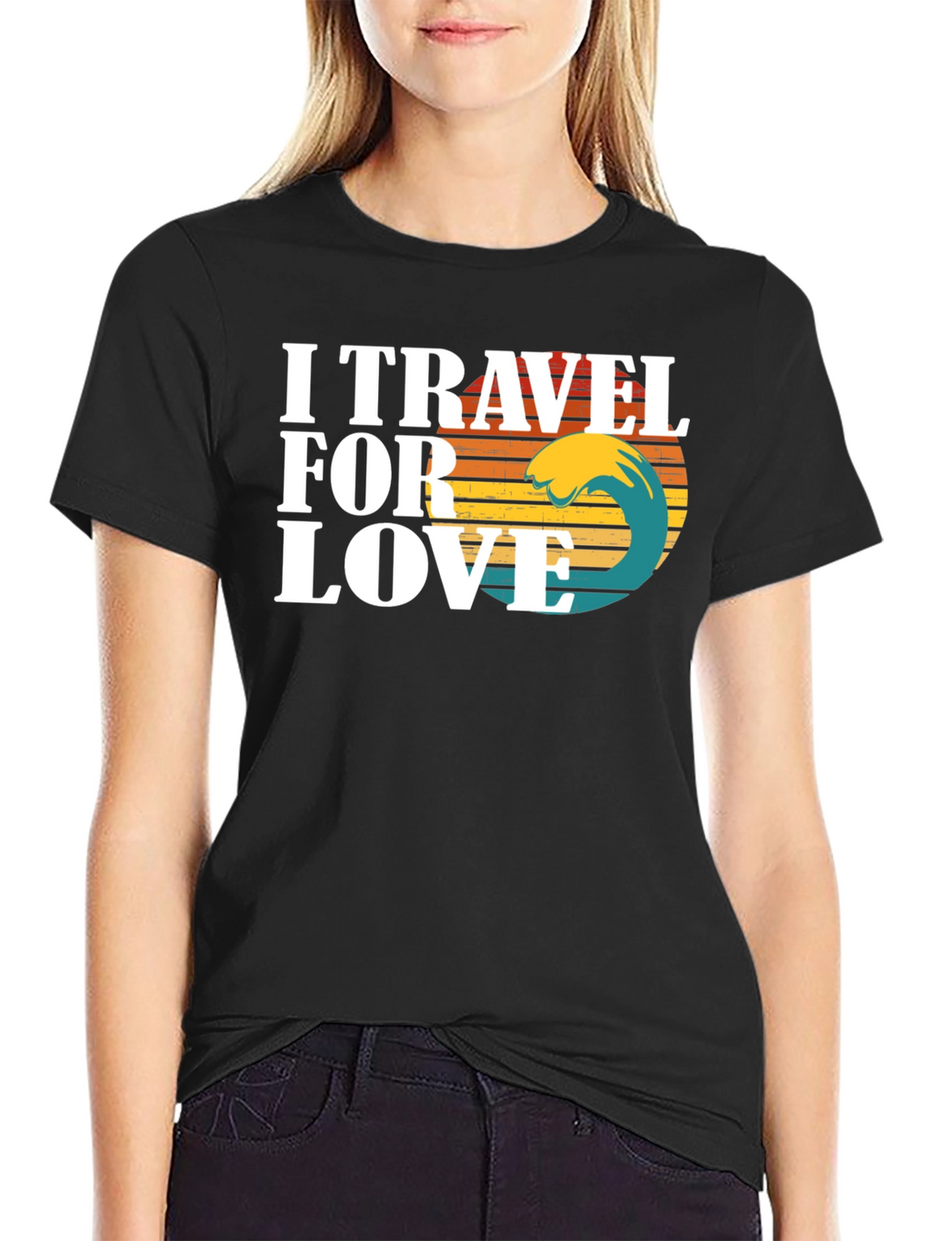 I Travel For Love Graphic T-Shirt