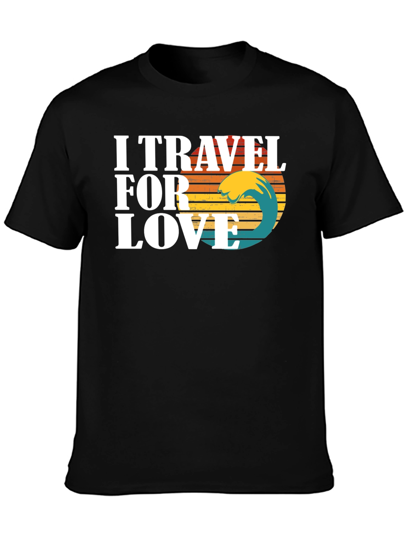 I Travel For Love Graphic T-Shirt
