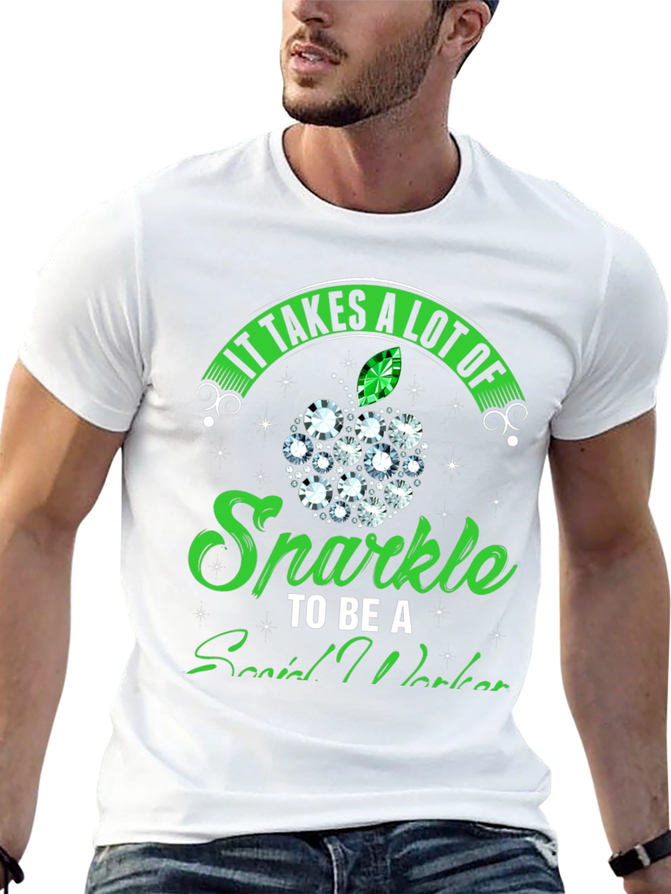 Sparkle Social Worker T-Shirt
