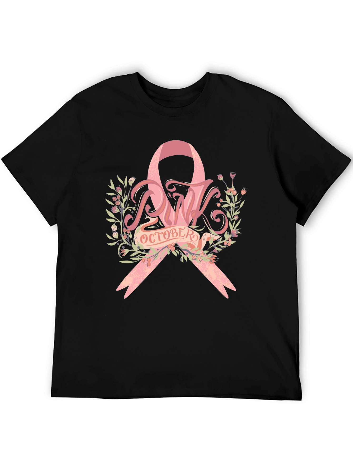 Pink October Breast Cancer Awareness T-Shirt