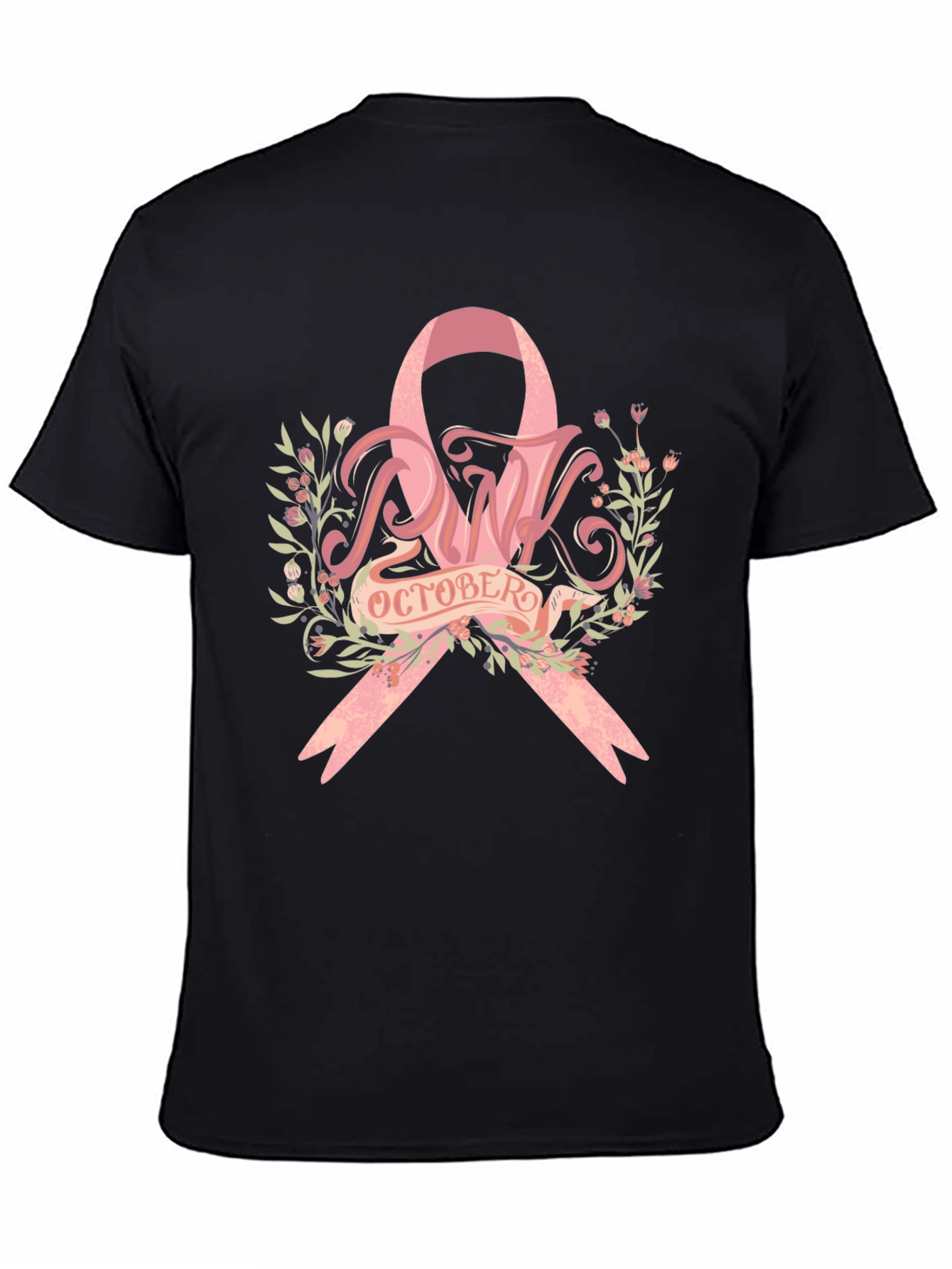 Pink October Breast Cancer Awareness T-Shirt