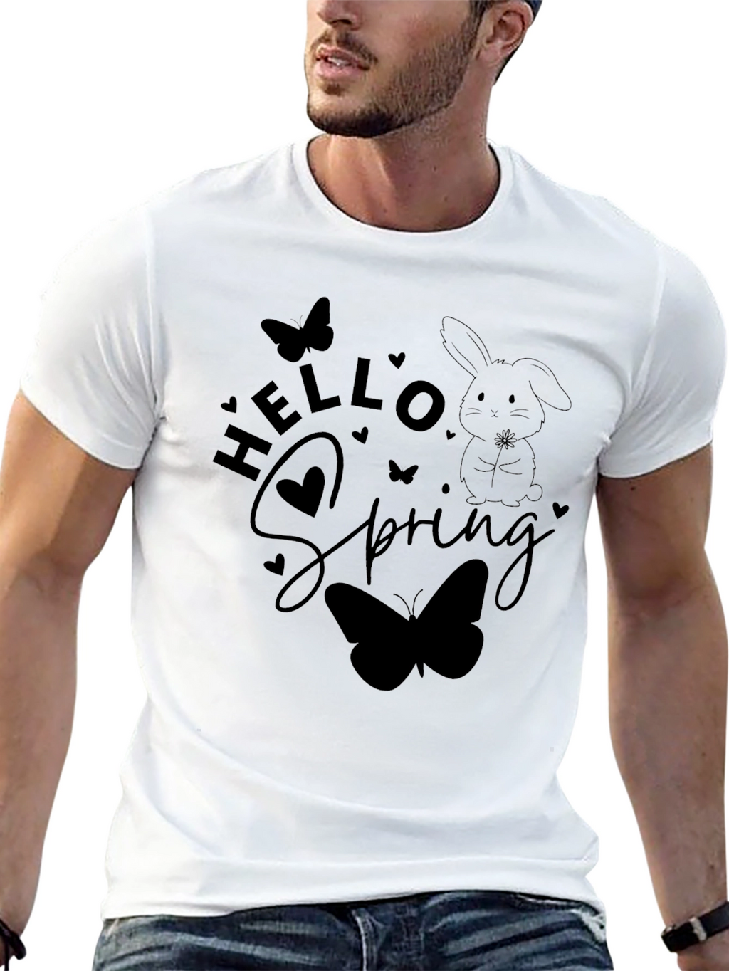 Hello Spring Graphic Tee