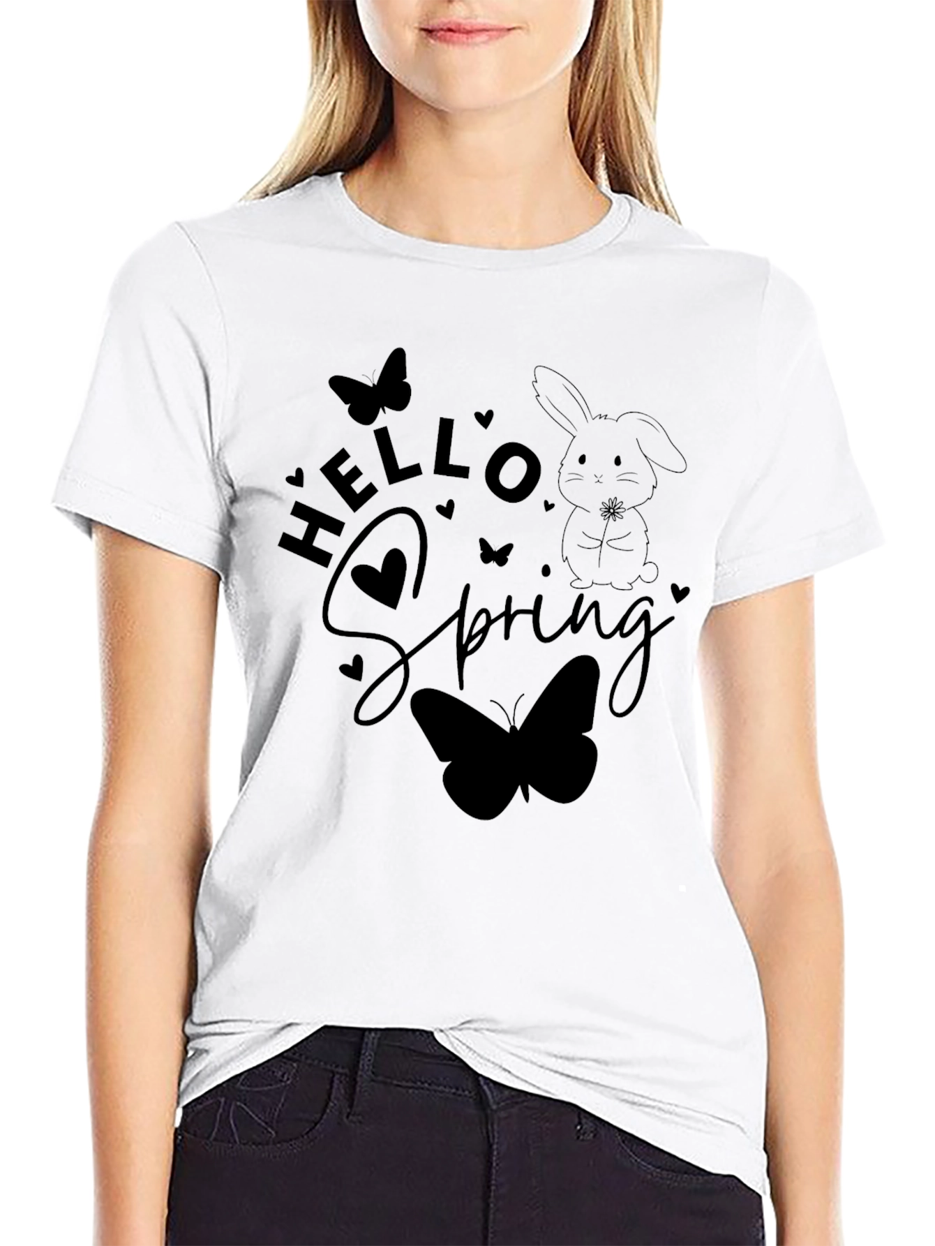 Hello Spring Graphic Tee