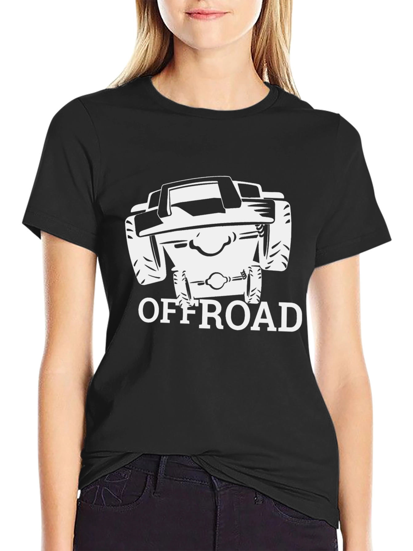 Offroad Truck Graphic Tee - Black