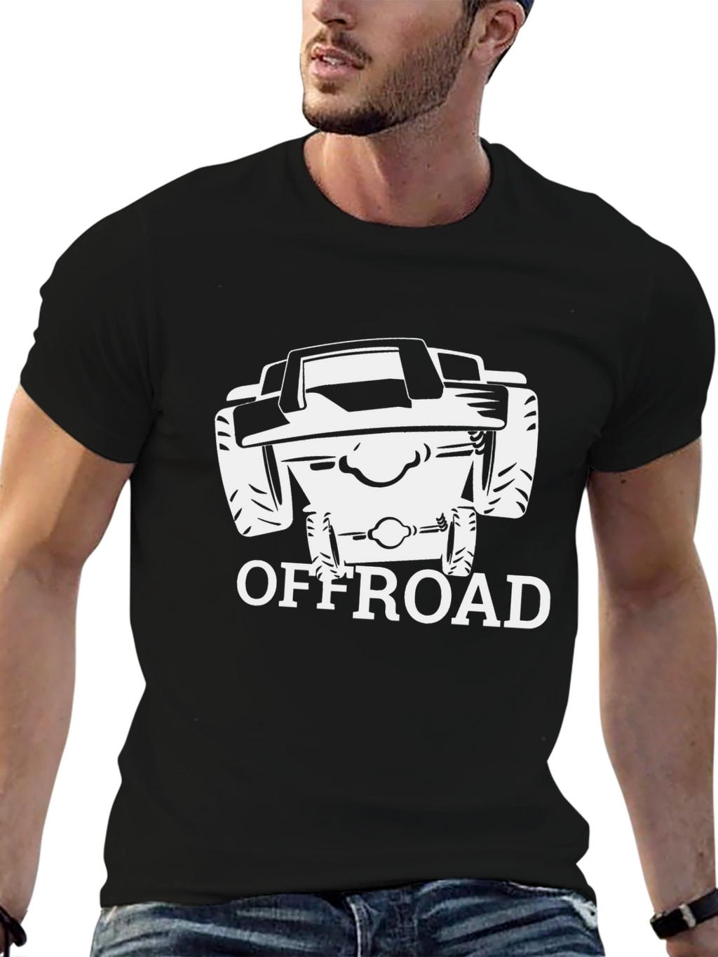 Offroad Truck Graphic Tee - Black