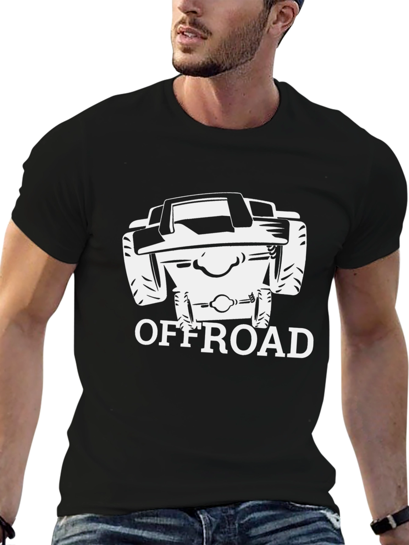Offroad Truck Graphic Tee - Black