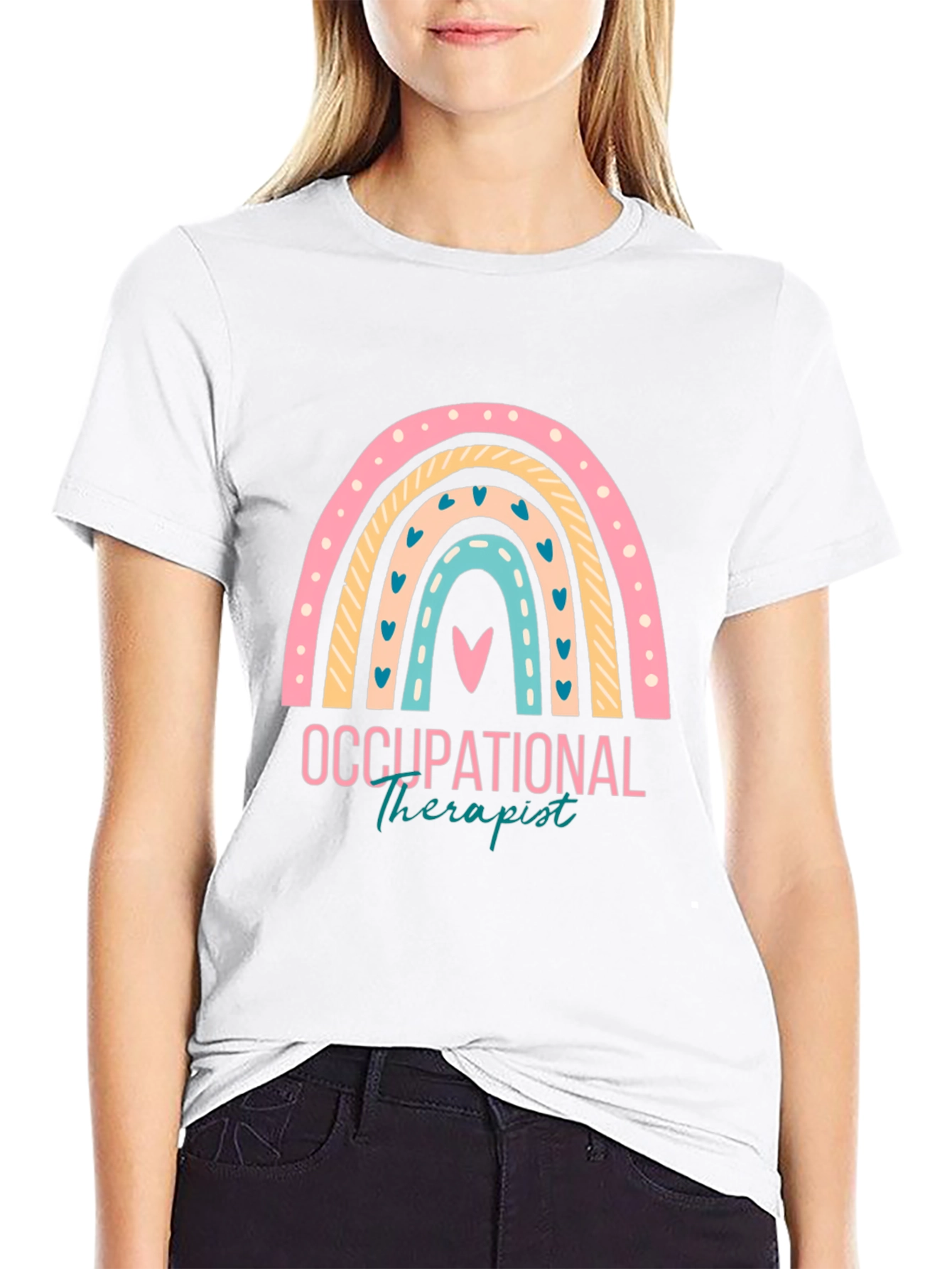 Occupational Therapist Rainbow T-Shirt