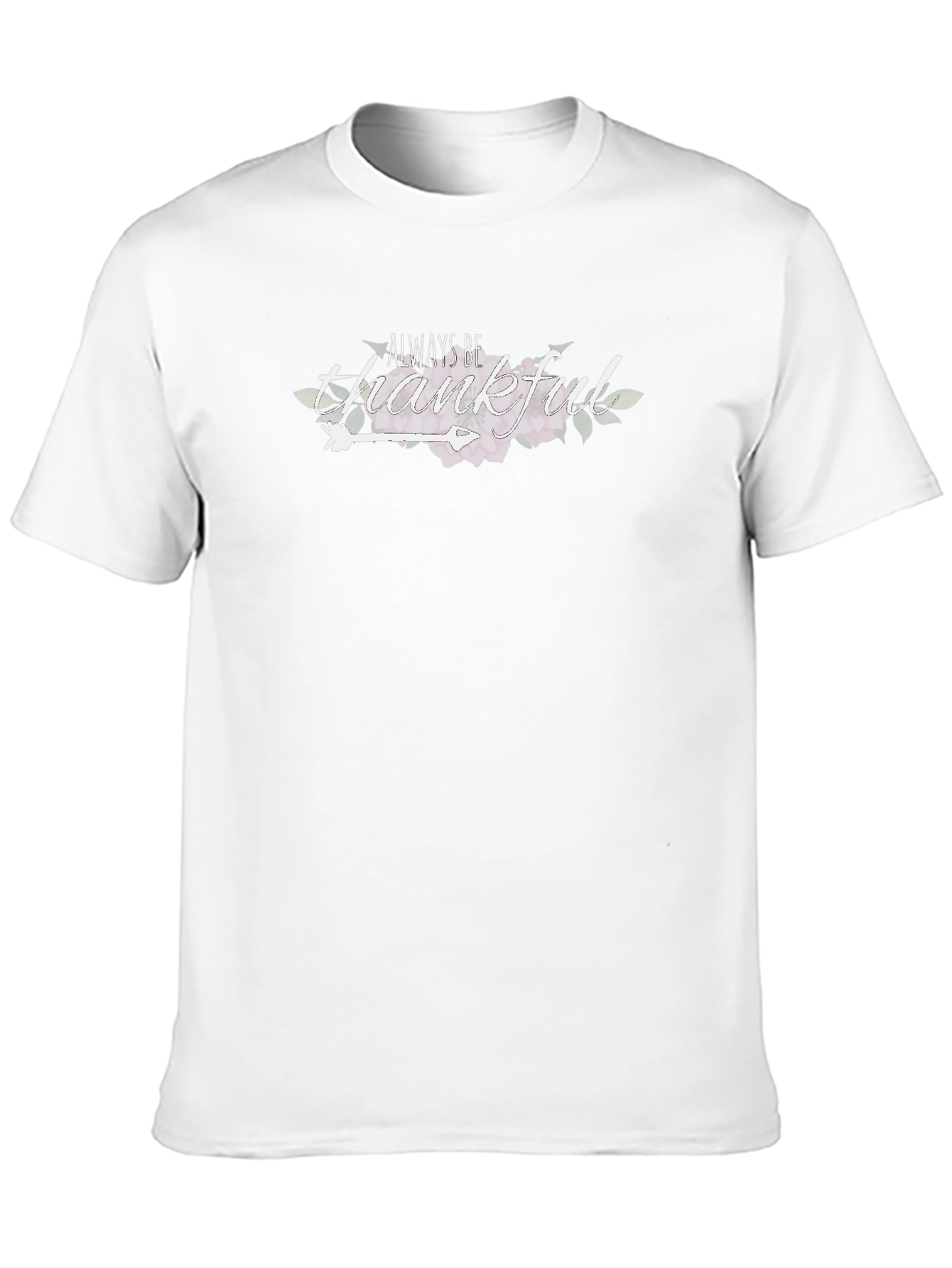 Always Be Thankful T-Shirt - Black Unisex