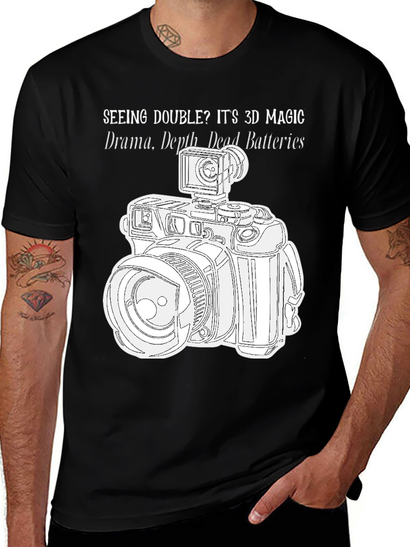 Seeing Double 3D Magic T-Shirt
