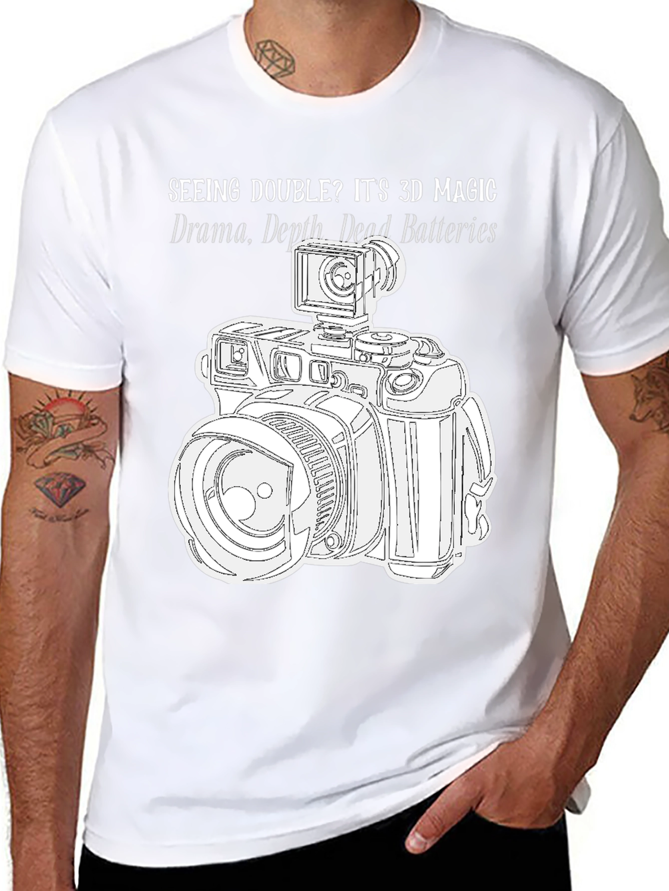 Seeing Double 3D Magic T-Shirt