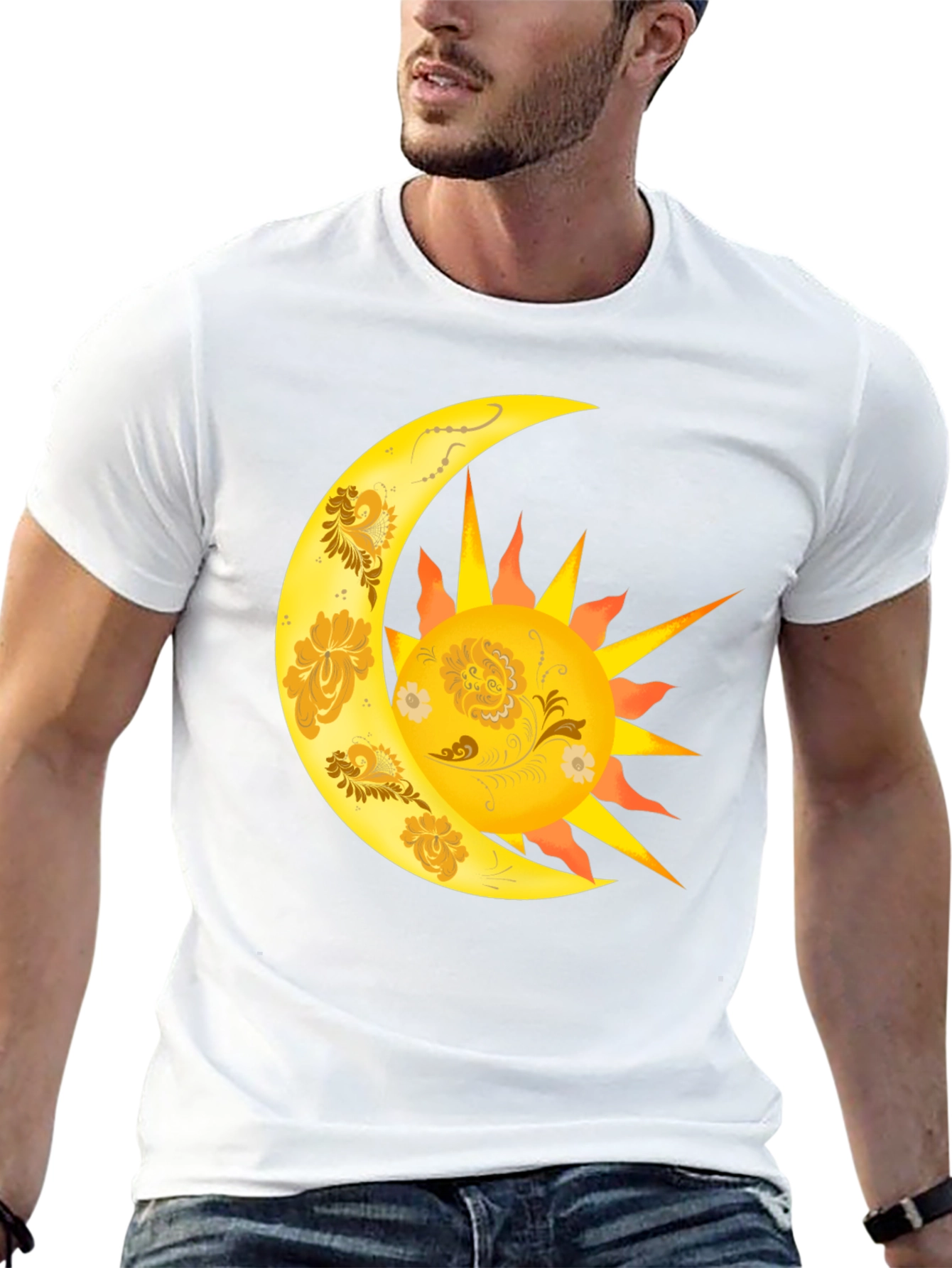 Sun and Moon Graphic Tee