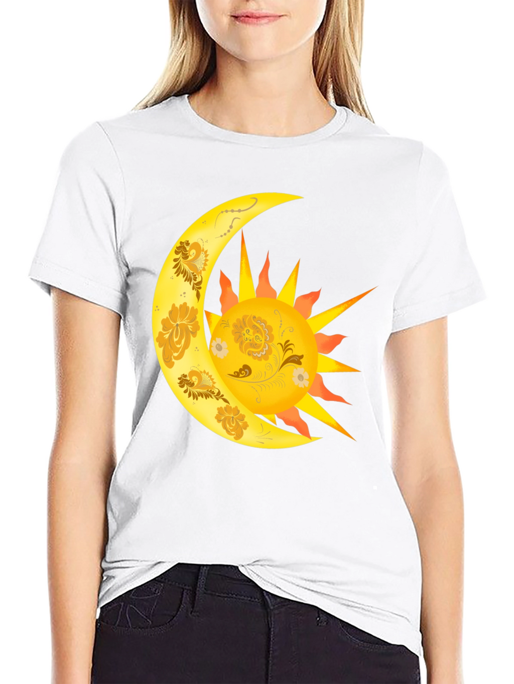 Sun and Moon Graphic Tee