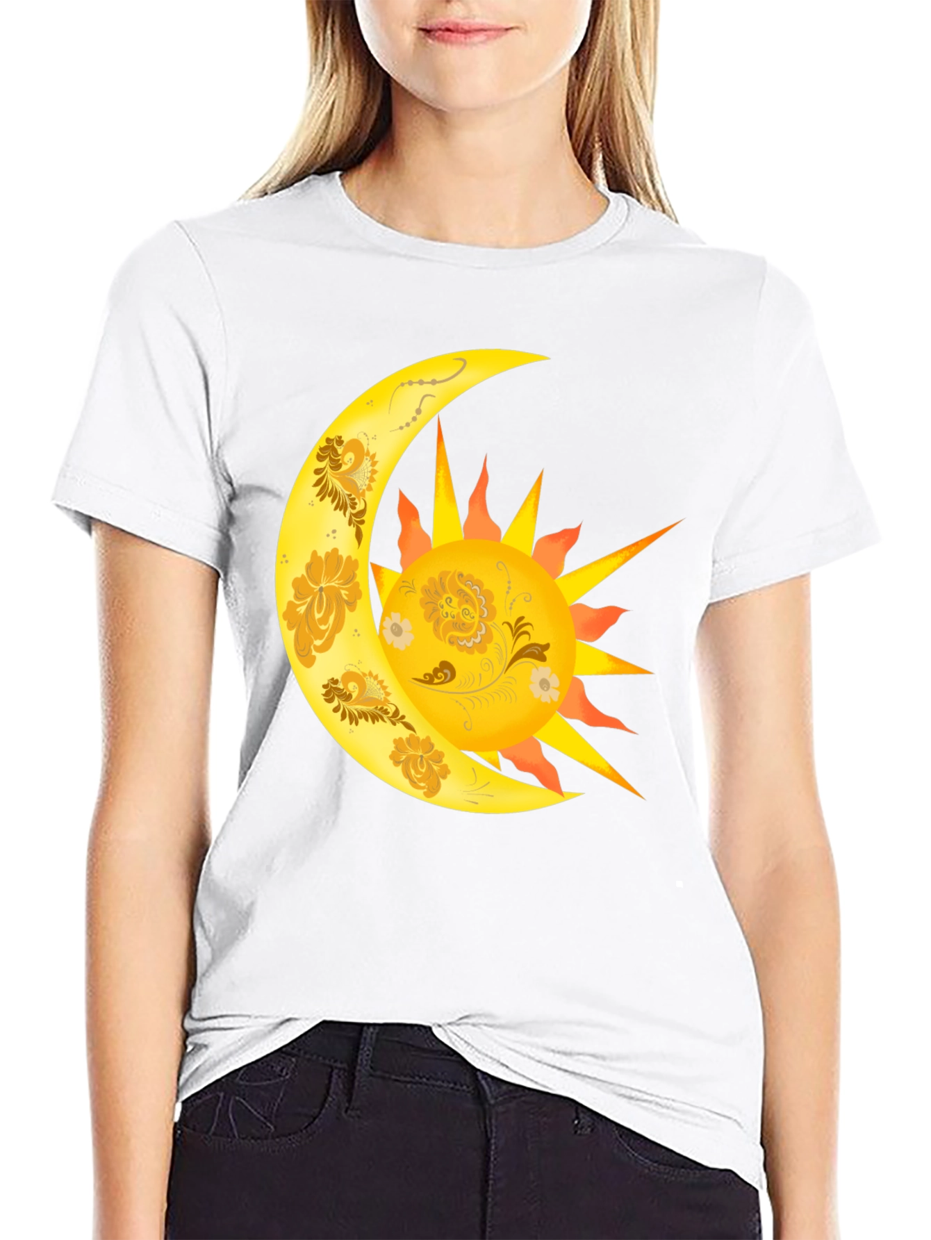 Sun and Moon Graphic Tee