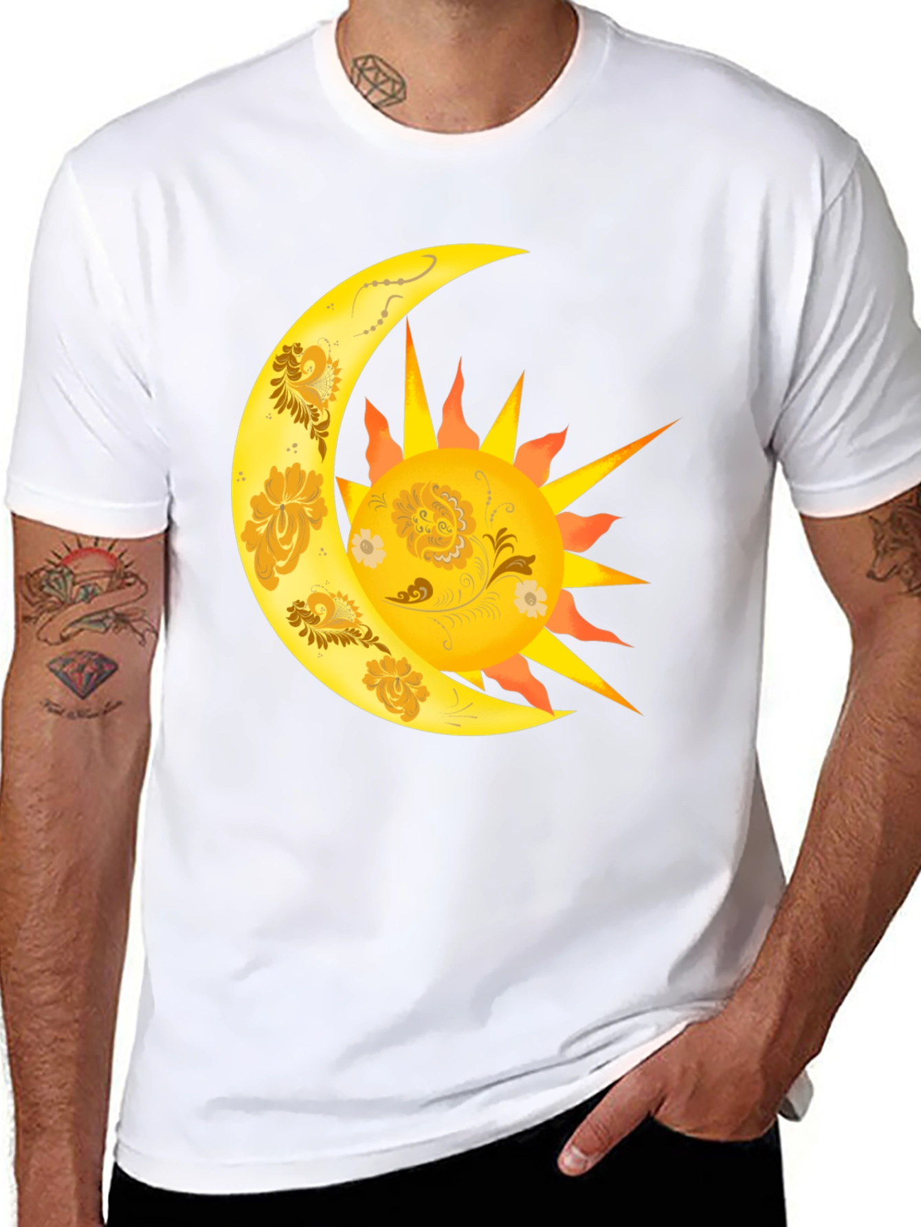 Sun and Moon Graphic Tee