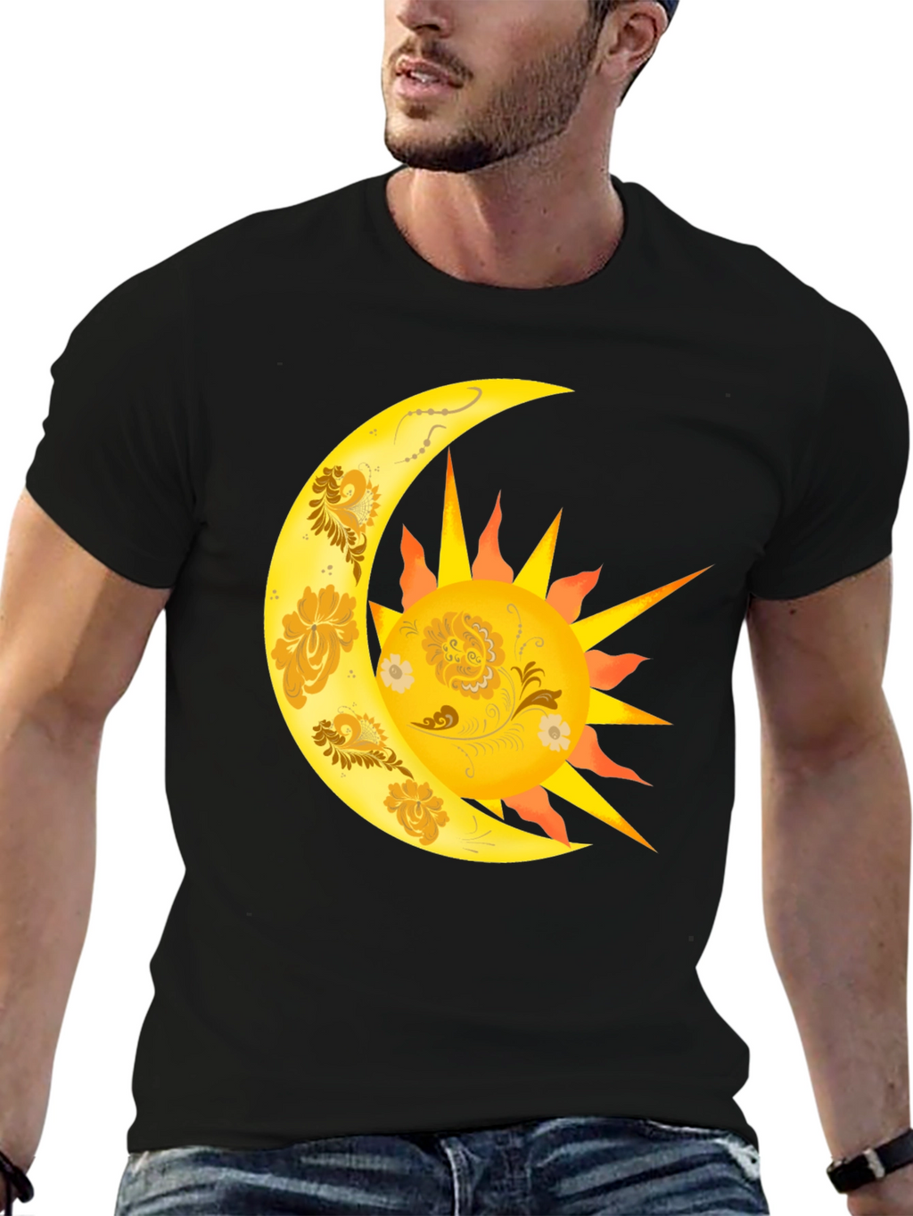 Sun and Moon Graphic Tee