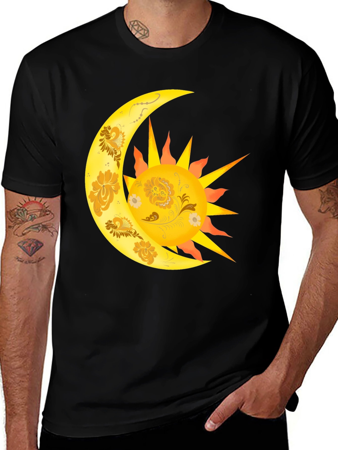 Sun and Moon Graphic Tee