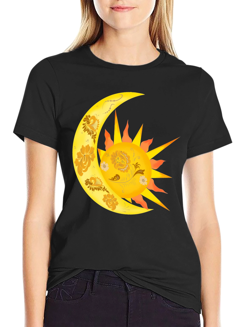 Sun and Moon Graphic Tee