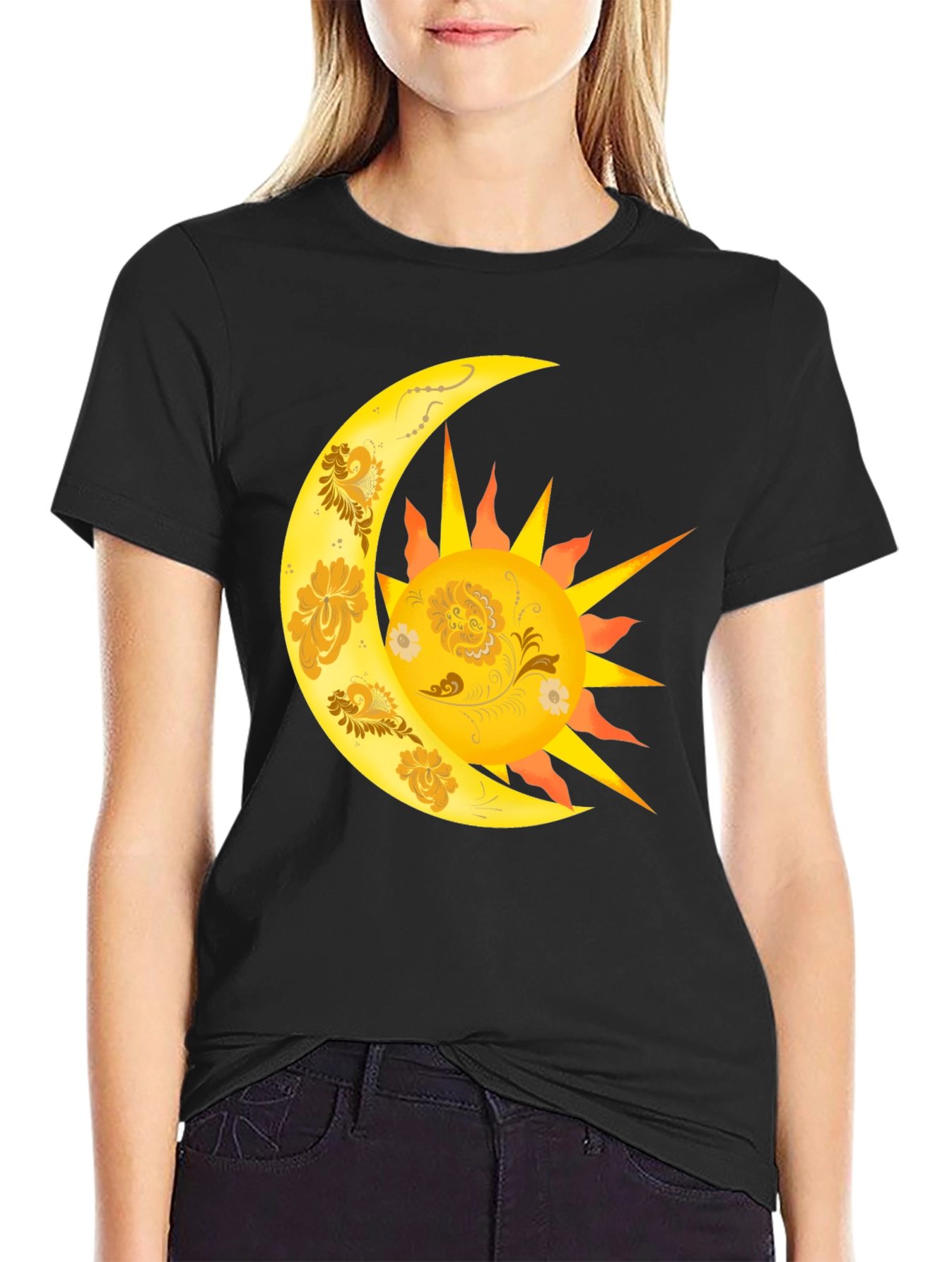 Sun and Moon Graphic Tee