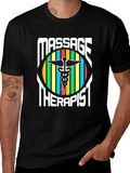 Massage Therapist T-Shirt - Caduceus Symbol