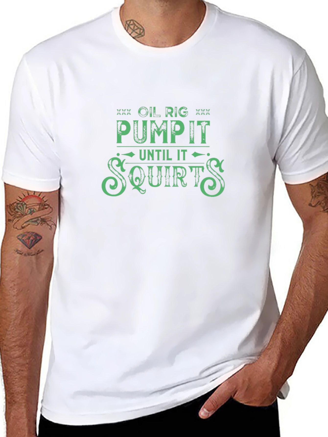 Funny Oil Rig Pump It T-Shirt