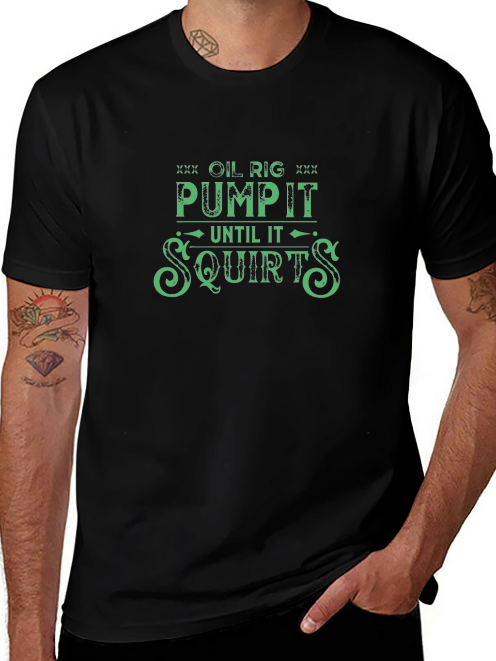 Funny Oil Rig Pump It T-Shirt