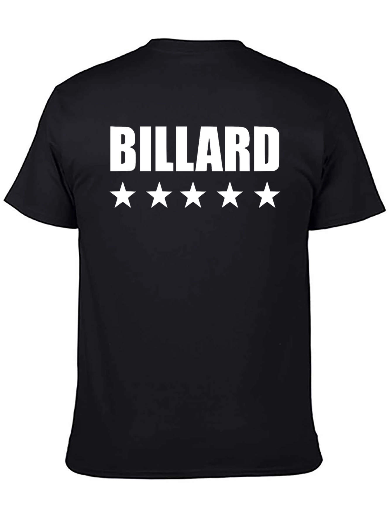 Billiard Star T-Shirt - Cool Graphic Tee