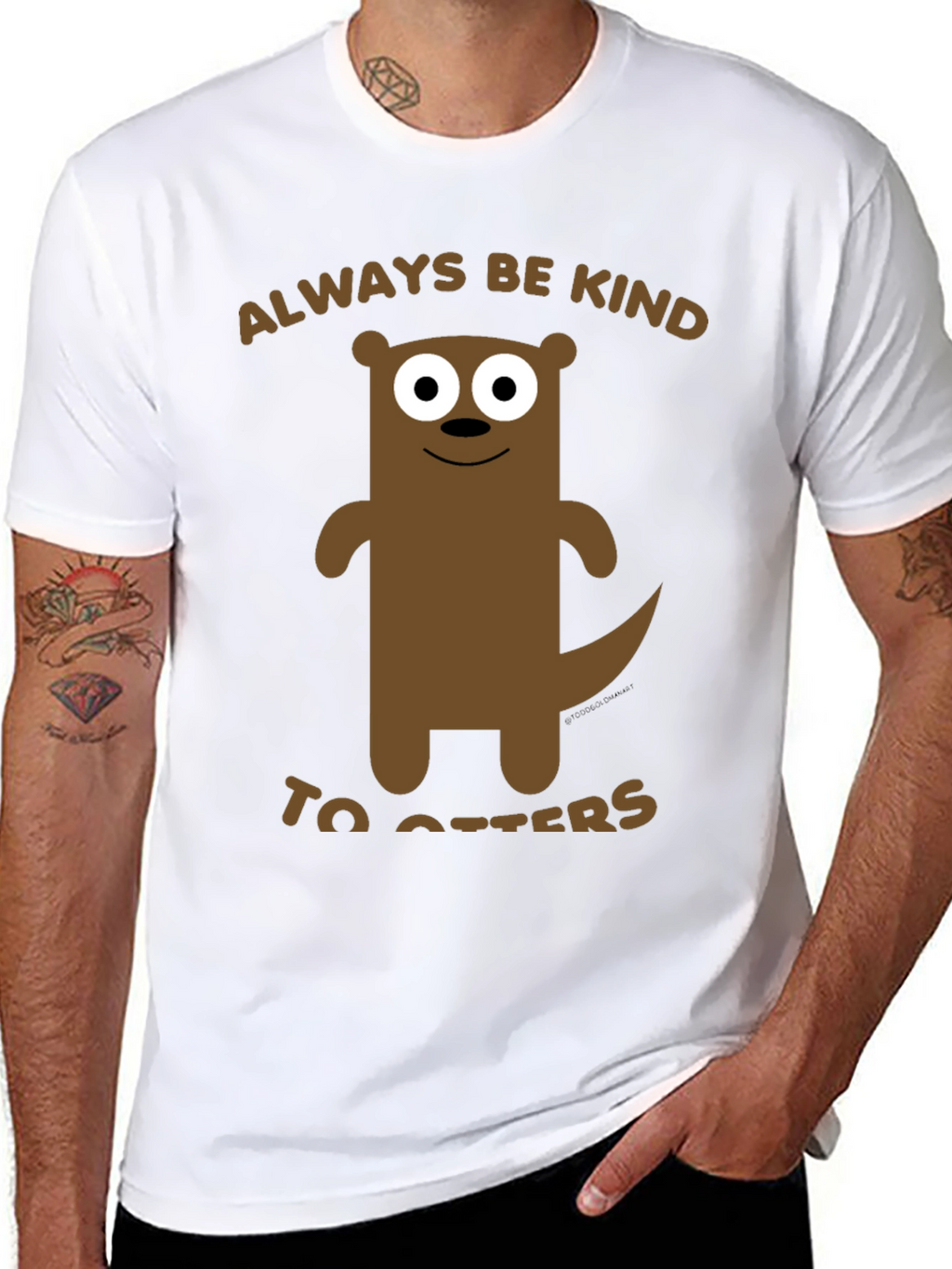 Always Be Kind To Otters Graphic Tee