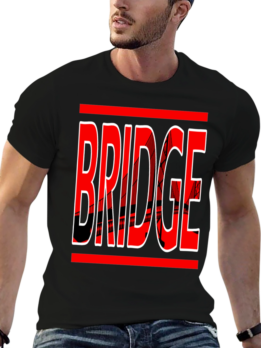 Bridge Graphic T-Shirt - Urban Style Tee