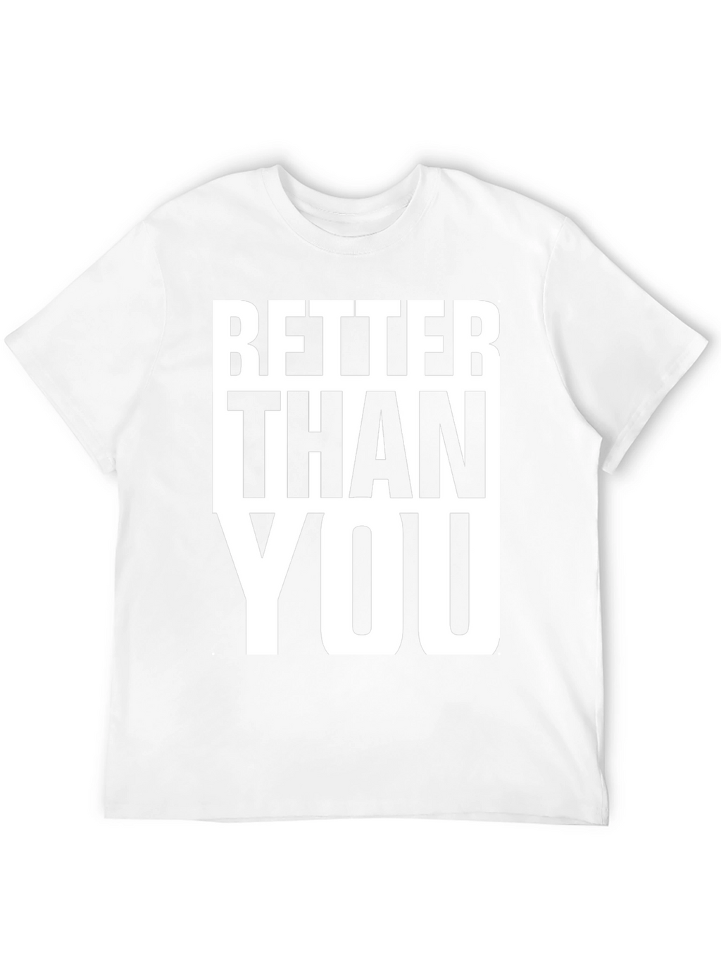 Better Than You Graphic Tee - Black Cotton