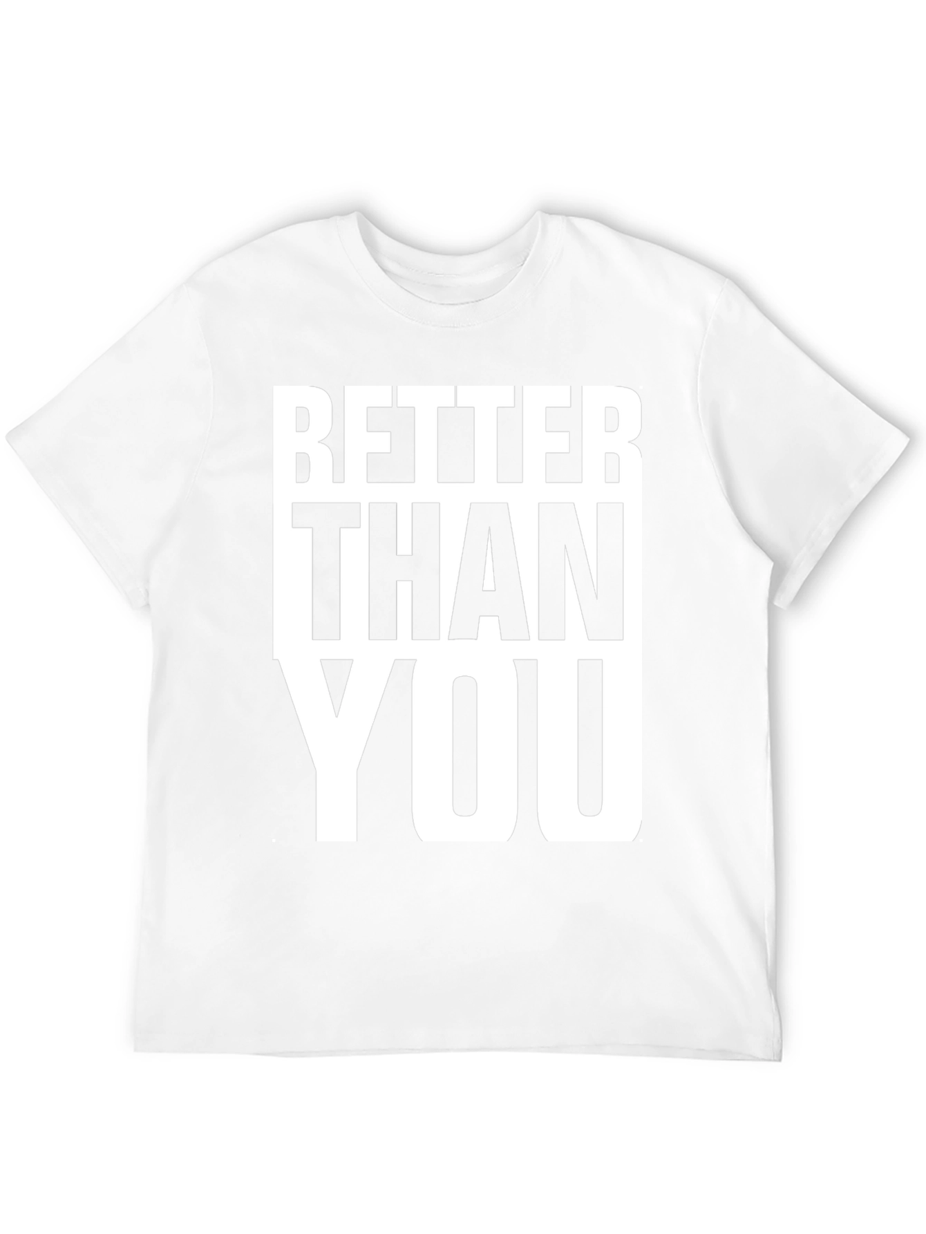 Better Than You Graphic Tee - Black Cotton
