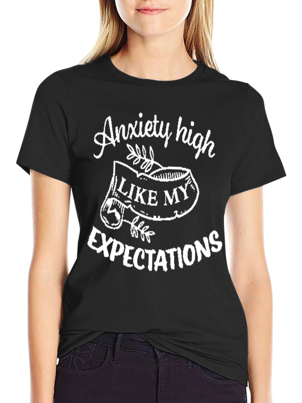 Anxiety High T-Shirt - Funny Graphic Tee