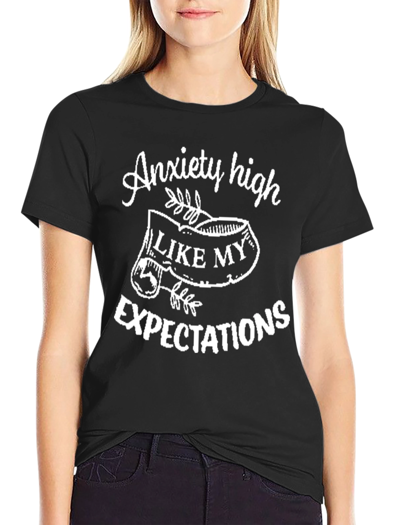 Anxiety High T-Shirt - Funny Graphic Tee