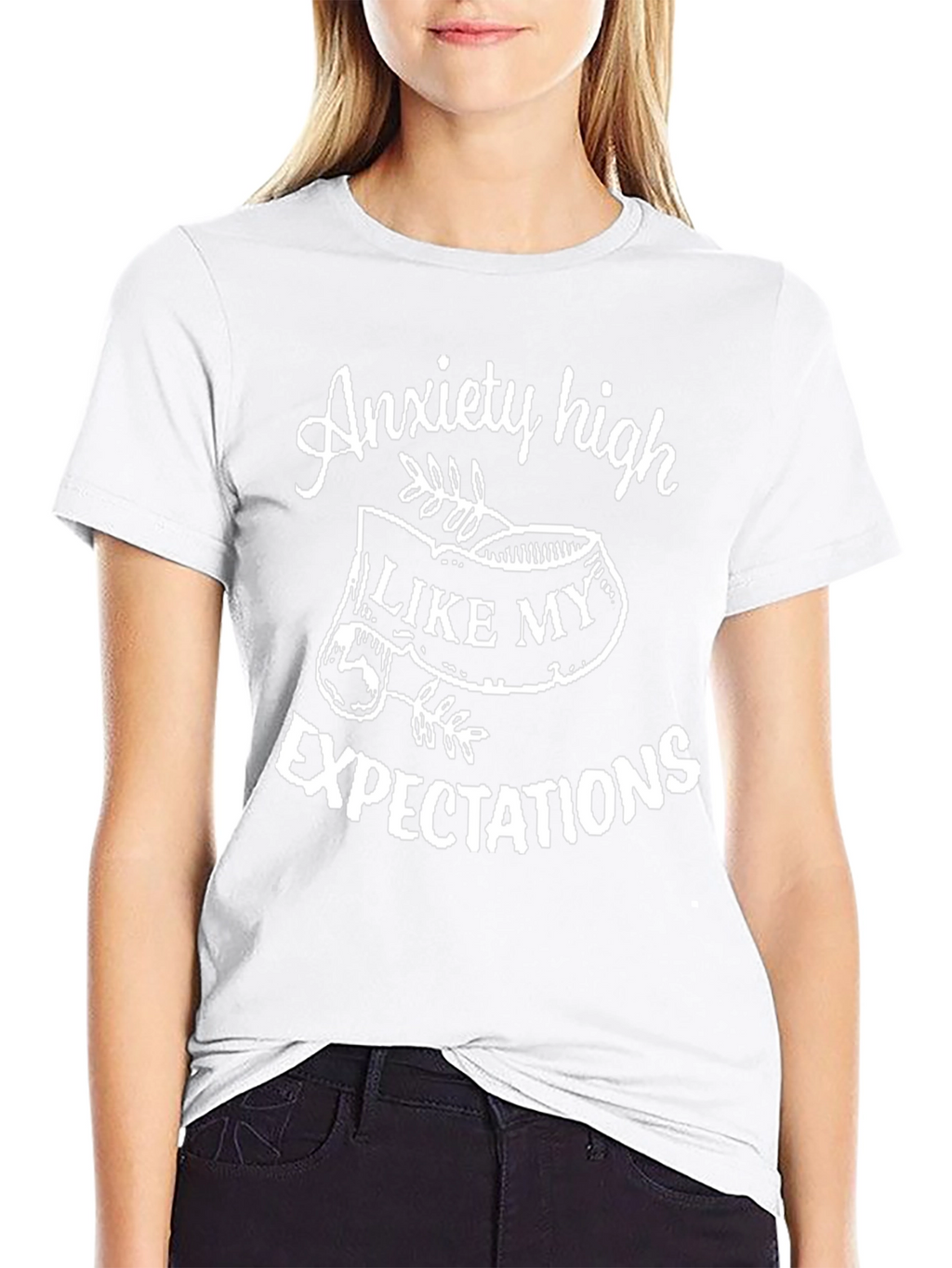 Anxiety High T-Shirt - Funny Graphic Tee