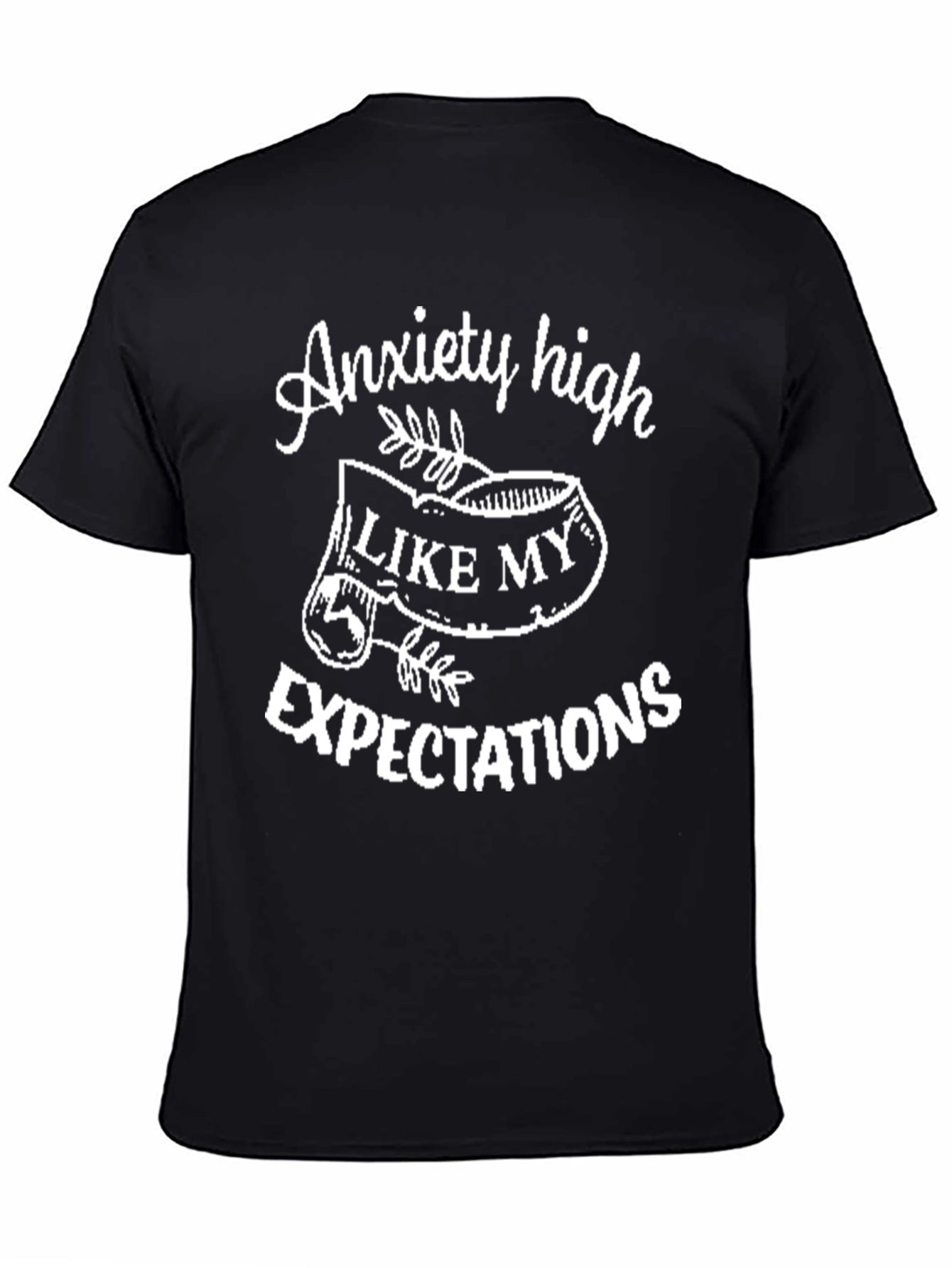 Anxiety High T-Shirt - Funny Graphic Tee
